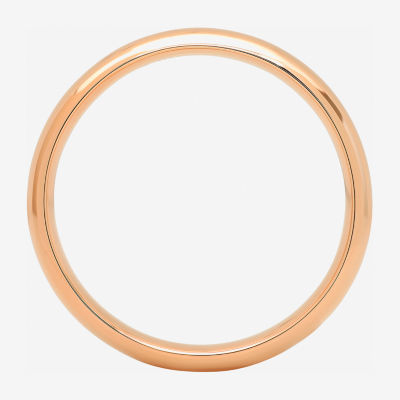 Men's 10K Rose Gold 4mm Wedding Band