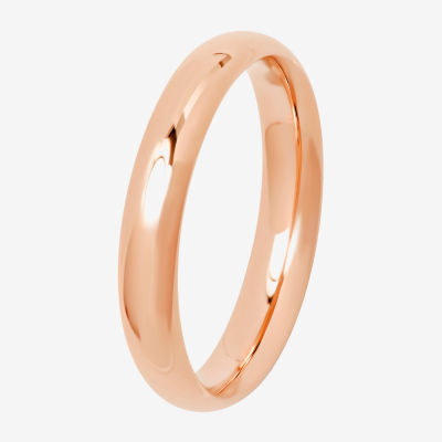 Men's 10K Rose Gold 4mm Wedding Band