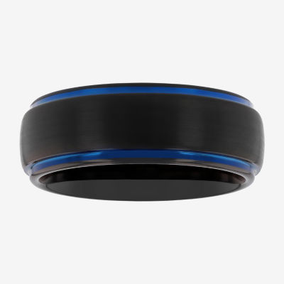 Mens 8MM Tungsten Wedding Band