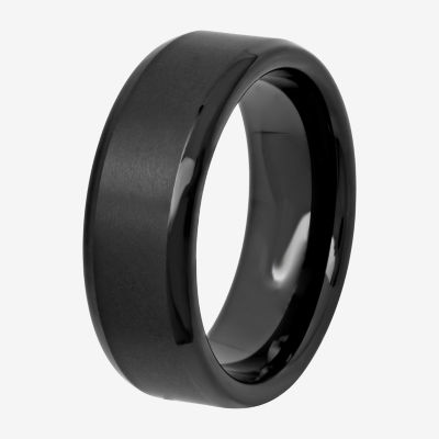 Mens 8MM Tungsten Wedding Band