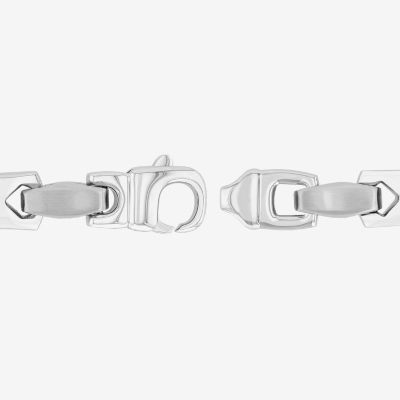 Stainless Steel Solid Link Bracelet