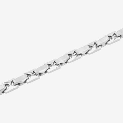 Stainless Steel Solid Link Bracelet