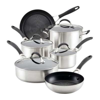 Circulon SteelShield Stainless Steel 10-pc. Cookware Set