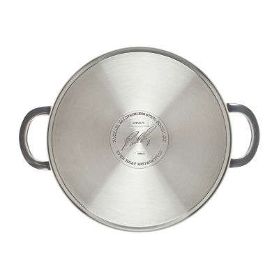 Rachael Ray Stainless Steel 6-qt. Stockpot