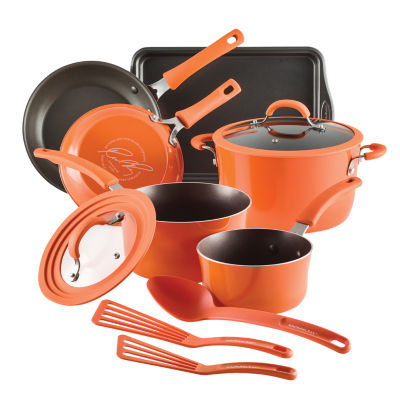 Rachael Ray Cook + Create 11-pc. Non-Stick Cookware Set