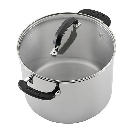 Farberware Brilliance Stainless Steel 8-qt. Stockpot, One Size, Stainless Steel