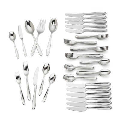 Lenox Cantera 65-pc. 18/10 Stainless Steel Flatware Set