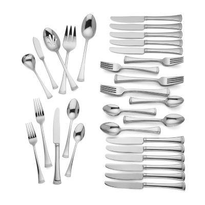 Lenox Portola 65-pc. 18/10 Stainless Steel Flatware Set