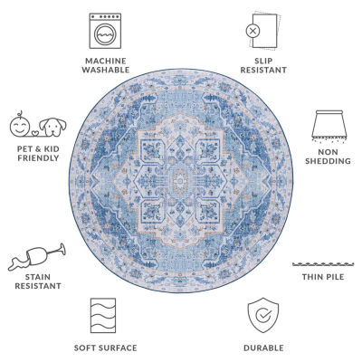 Safavieh Tucson Deliah Indoor Round Area Rug