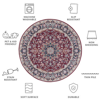 Safavieh Tucson Maci Indoor Round Area Rug