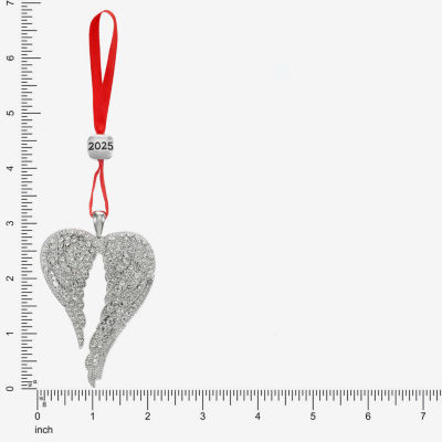 Monet Jewelry Silver Tone Christmas Ornament