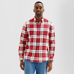 Men's Long Sleeve Red Shirts | JCPenney