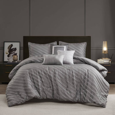Madison Park Reeve 7-pc. Jacquard Comforter Set
