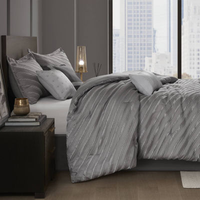Madison Park Reeve 7-pc. Jacquard Comforter Set