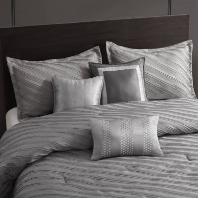 Madison Park Reeve 7-pc. Jacquard Comforter Set