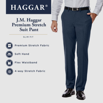 Ready to conquer the day in our J.M. Haggar 4-Way Stretch Suit