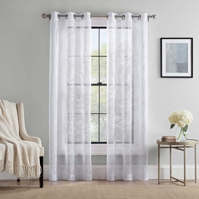 Vue Alessia Sheer Grommet Top Set Of 2 Curtain Panel JCPenney   DP0806202107020119M