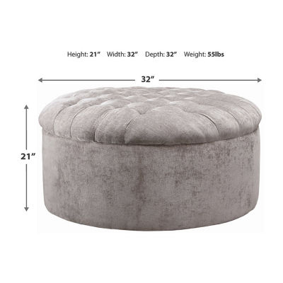 Signature Design by Ashley® Carnaby  Living Room Collection Storage Ottoman