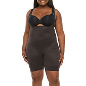 Naomi & Nicole® Plus Size Open-Bust Mid-Thigh Bodysuit-7776 - JCPenney