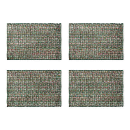 Homewear Homespun Holiday Placemat, One Size, Green