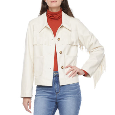 Jcpenney ana outlet faux leather jacket