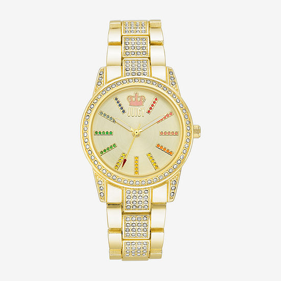 Juicy By Juicy Couture Womens Gold Tone Bracelet Watch Jc/5014chgb