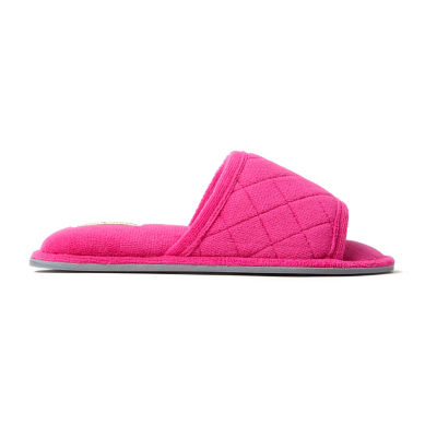 Dearfoams Beatrice Terry Womens Slip-On Slippers