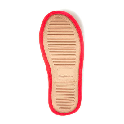 Dearfoams Holiday Novelty Scuff Unisex Adult Slip-On Slippers