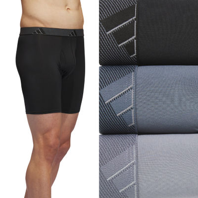 adidas Performance Microfiber Mens 3 Pack Boxer Briefs