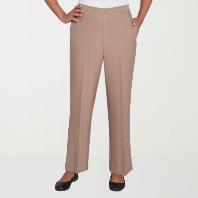 Alfred Dunner Emerald Isle Womens Straight Pull-On Pants