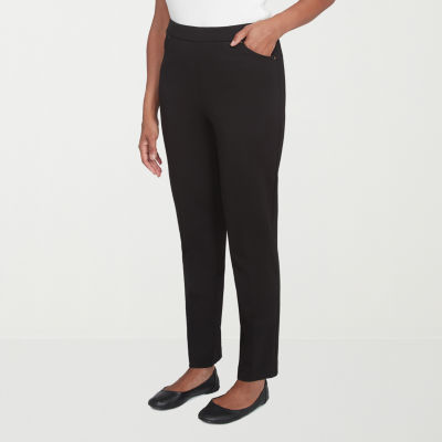 Alfred Dunner Rue Rivoli Womens Straight Pull-On Pants