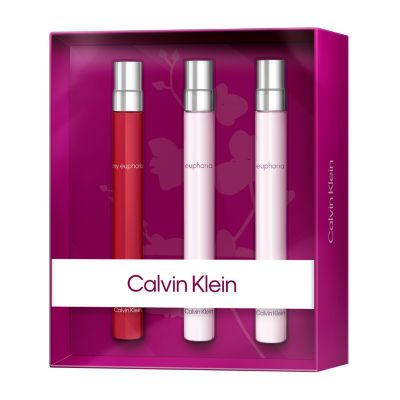 Calvin Klein Euphoria For Women Eau De Parfum 3-Pc Travel Spray Gift Set ($102 Value)