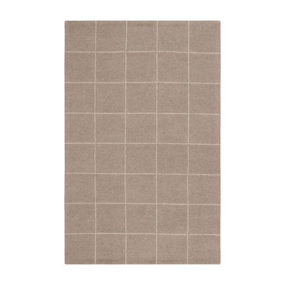 Martha Stewart Alice Geometric Hand Tufted Washable 36" X 60" Indoor Rectangular Accent Rug"