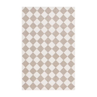 Martha Stewart Jackie Geometric Hand Tufted Washable 36" X 60" Indoor Rectangular Accent Rug"