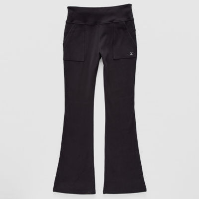 Xersion Little & Big Girls High Rise Flare Pull-On Pants