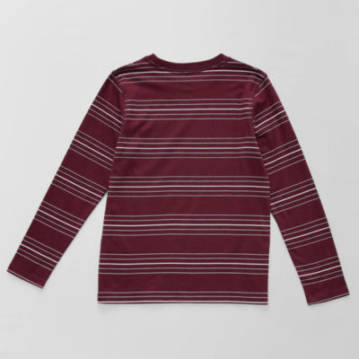 Thereabouts Little & Big Boys Crew Neck Long Sleeve T-Shirt