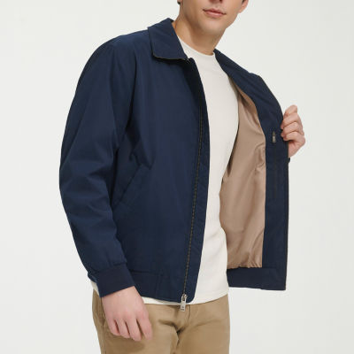 Dockers Mens Lined Water Resistant Lightweight Bomber Jacket