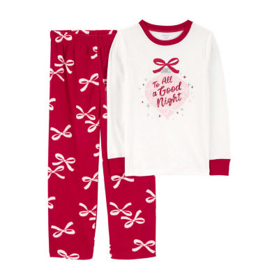 Carter's Little & Big Girls Pant Pajama Set