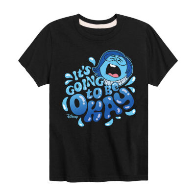 Little & Big Boys Crew Neck Short Sleeve Inside Out Graphic T-Shirt