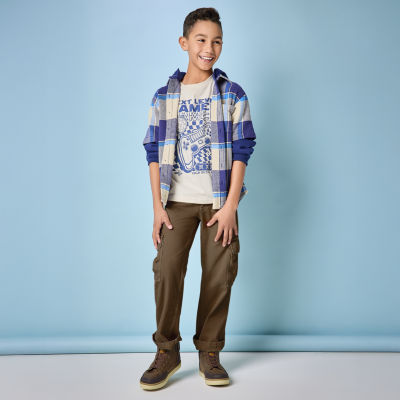 Thereabouts Little & Big Kid Boys Straight Cargo Pant