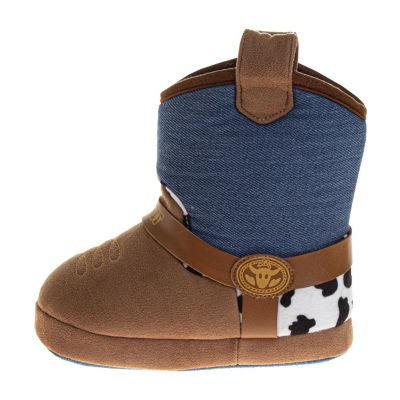 Josmo Pixar Toy Story Boys Woody Bootie Slippers