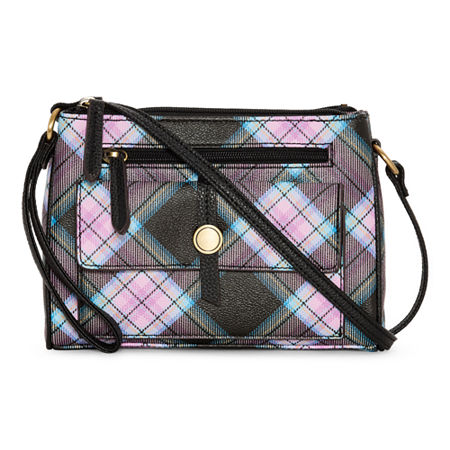 St. John's Bay Vivian Convertible Crossbody Bag In Black