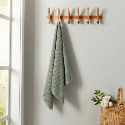 Linery Cotton Quick-Dry Textured Bath Towels 4-pc. Quick Dry Diamond Bath Towel