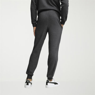 PUMA Essential Mens Drawstring Waist Tapered Regular Fit Fleece Active Jogger Pant