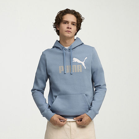 PUMA Essential Mens Long Sleeve Active Hoodie, X-large, Blue