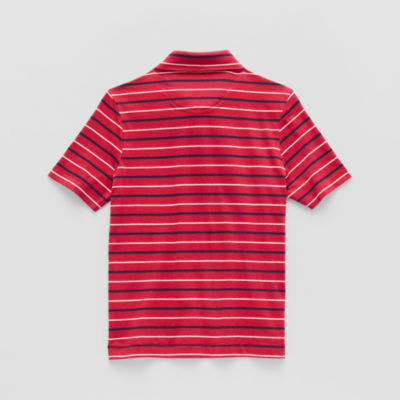 U.S. Polo Assn. Little & Big Kid Boys Short Sleeve Regular Fit Embroidered Polo Shirt