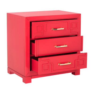 Raina 3-Drawer Nightstand