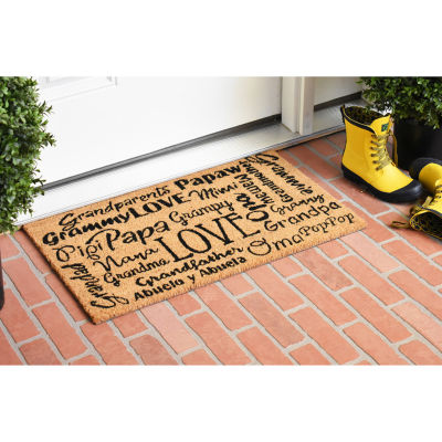 Calloway Mills Grandparents Outdoor Rectangular Doormat