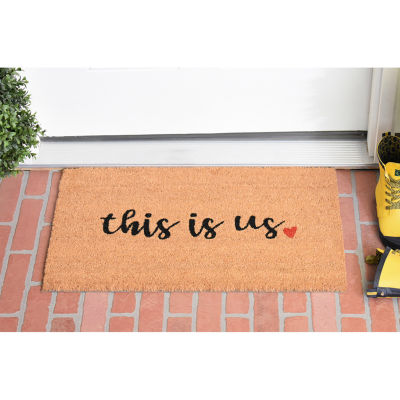 Calloway Mills This Is Us Outdoor Rectangular Doormat