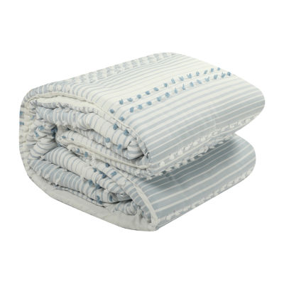 Stratford Park Jemma 7-pc. Stripes Lightweight Comforter Set